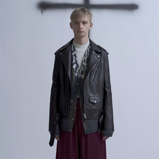 HIGH NECK BIG T-SHIRT COTTON RAYON THERMAL