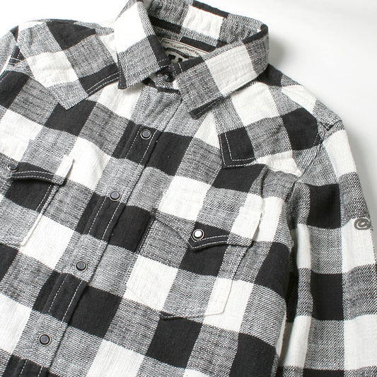 BUFFALO SLUB CHECK SHIRTS