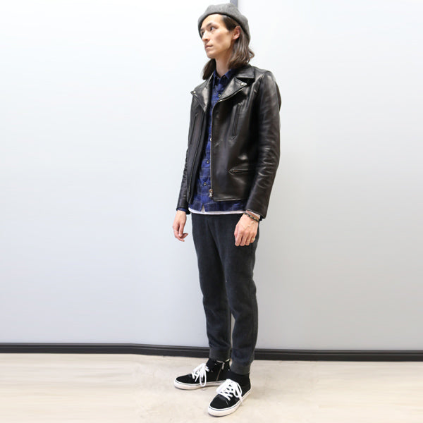 COW SMOOTH FINISH DOUBLE RIDERS JACKET