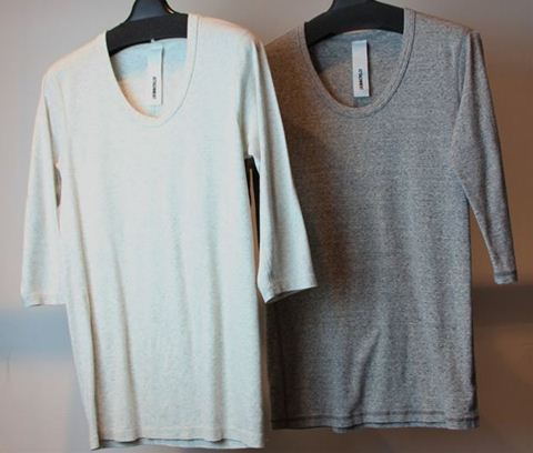 プリモアフライス TOP Uネック 7分袖