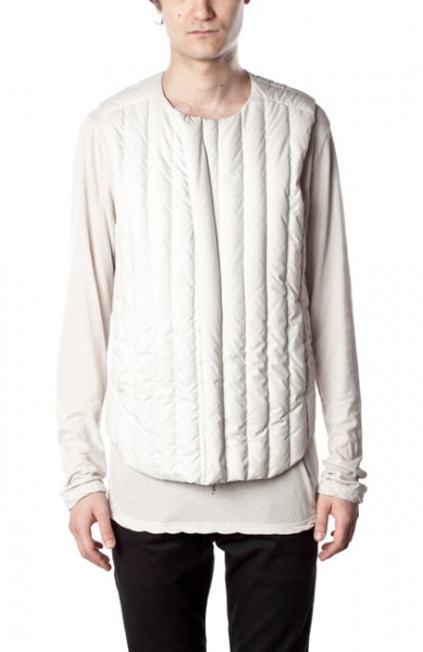 ポリエステル高密度タフタ ダウンベスト