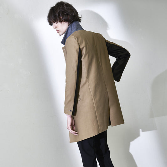 タテムラサージ ステンカラーコート