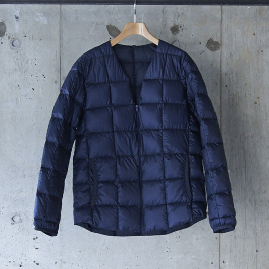 INNER DOWN CARDIGAN TIGHT (NAVY)