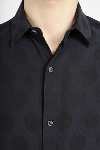STANDARD SHIRT RAYON DOT JACQUARD