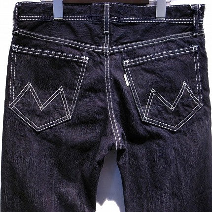 white stitch one wash denim pants type-A