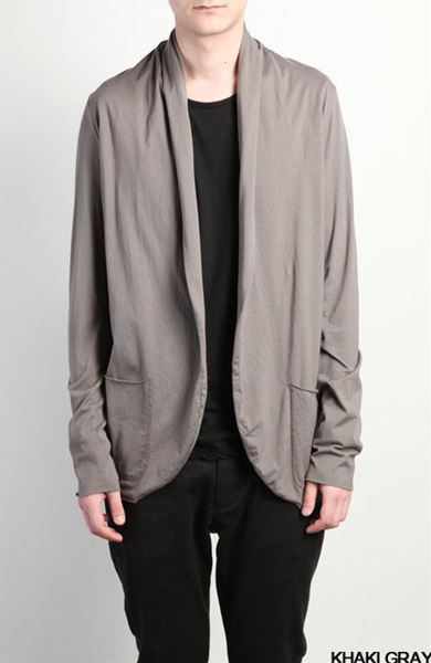 80/2度詰天竺 ストールジャケット