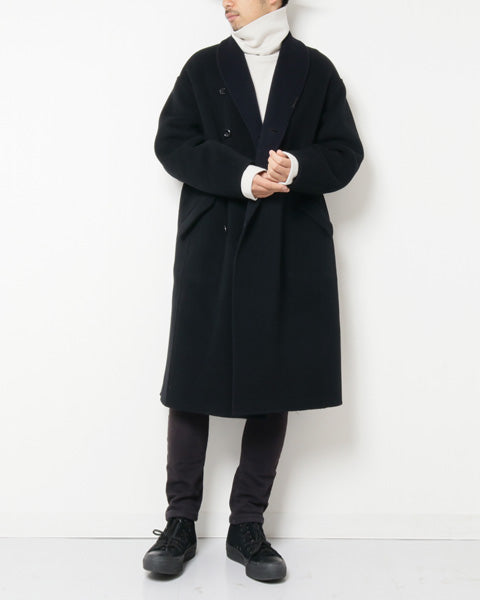 ダブルフェイスニット タートルネックドルマンL/S