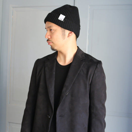 畦編みニット ビーニー