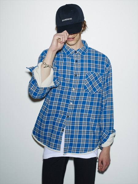 WAFFLE FLANNEL SHIRT