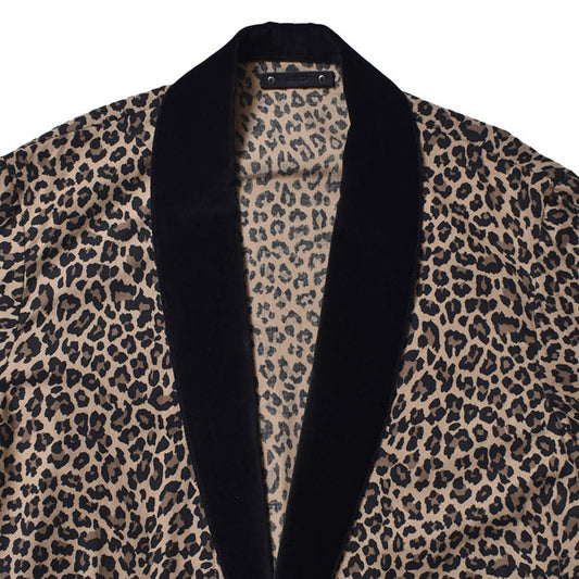 Flannel Leopard Gawn