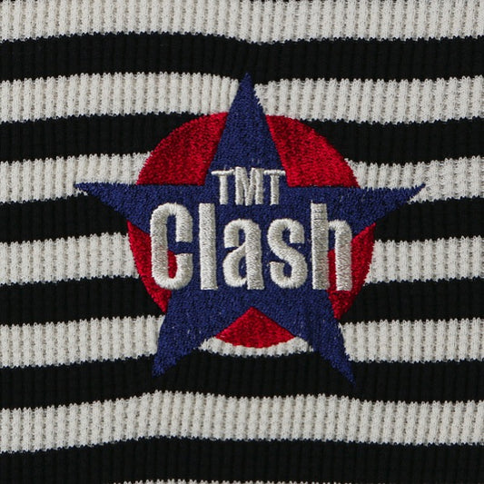 L/SL WAFFLE BORDER TMT CLASH
