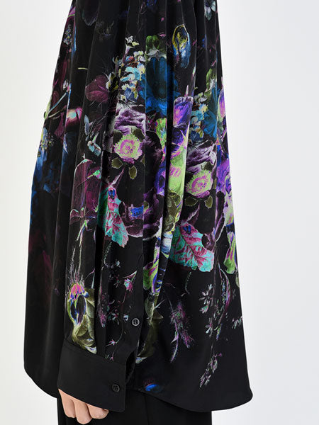DECHINE BIG SHIRT INKJET (FLOWER)
