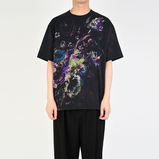 BIG T-SHIRT 14/1 T-CLOTH INKJET (FLOWER)