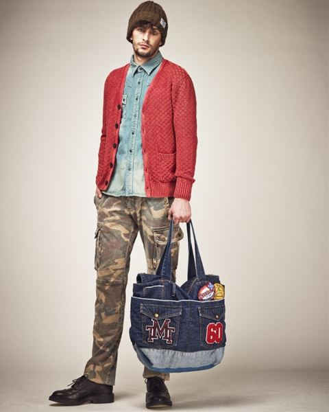 CAMOUFLAGE CARGO STRETCH PANTS