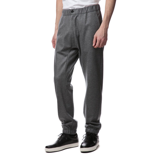 ニットフラノシルキー加工 ジョガーパンツ