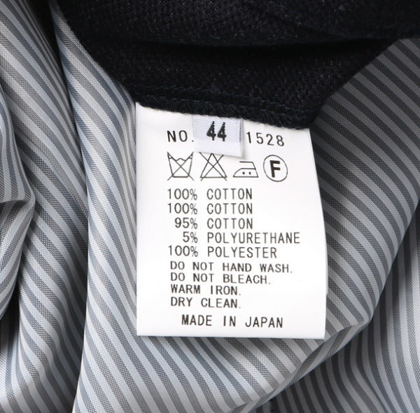 ジャカードデニム チェスターコート