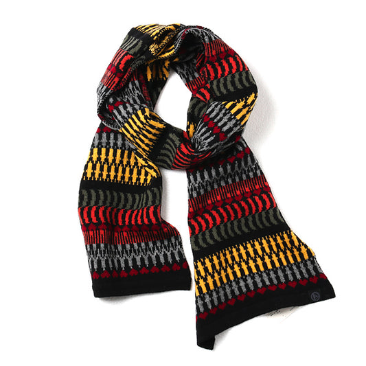 ノルディックジャガードマフラー