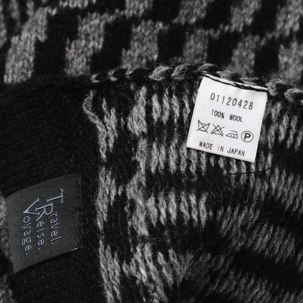 ノルディックジャガードマフラー