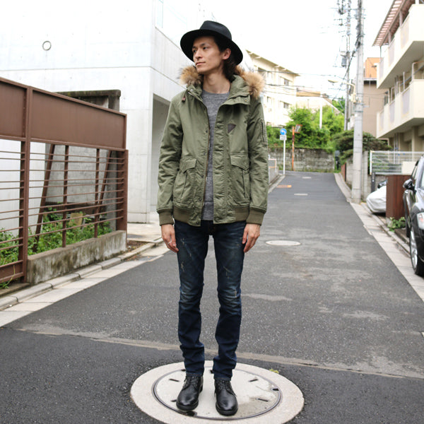 接結 クルーネック