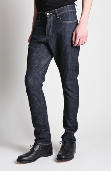 13,5oz ムラ糸ストレッチデニム ジョッパーズ ワンウォッシュ