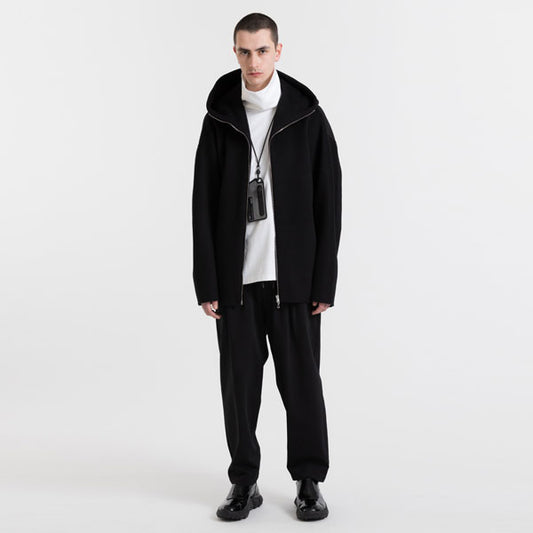 クールマックスモクロディスウェード タートルネックL/S