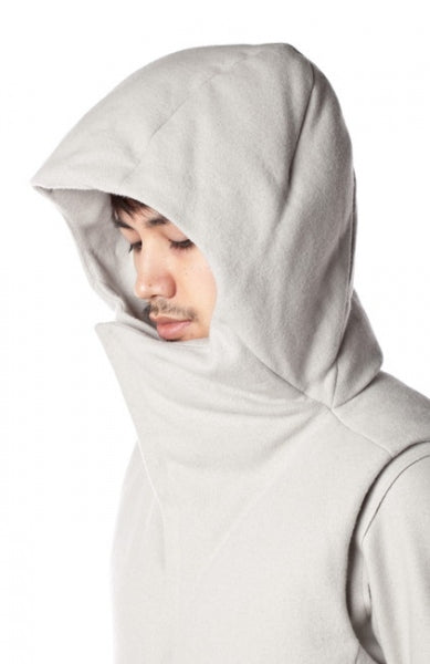 カシミヤ混ニットフラノ ダウンベスト