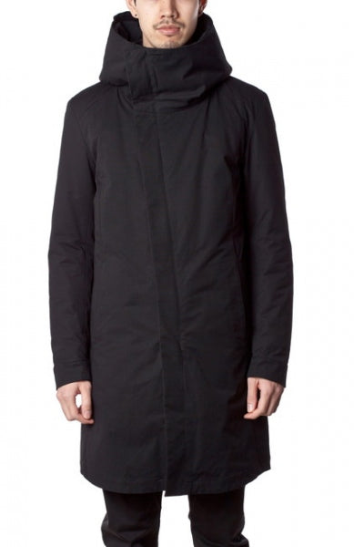 ナイロンコットンタッサー モッズコート