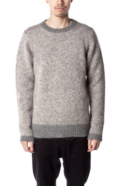 キッドモヘアローゲージ クルーネックプルオーバー