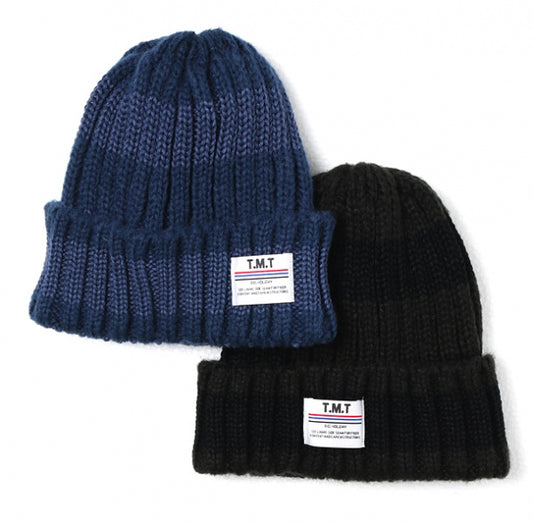 BORDER KNIT CAP