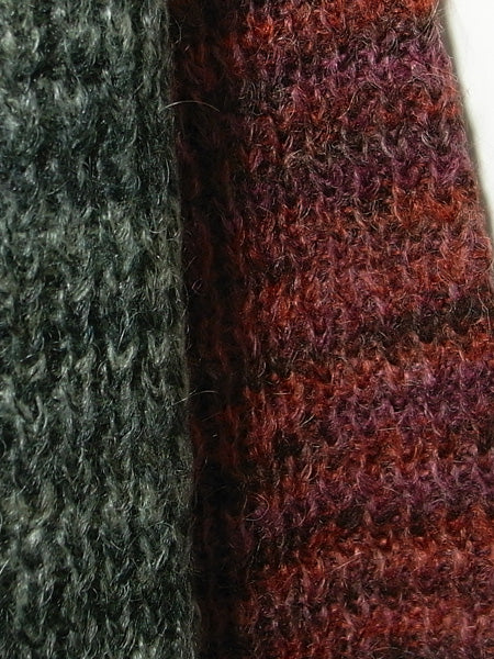 かすり染め特殊編み CARDIGAN