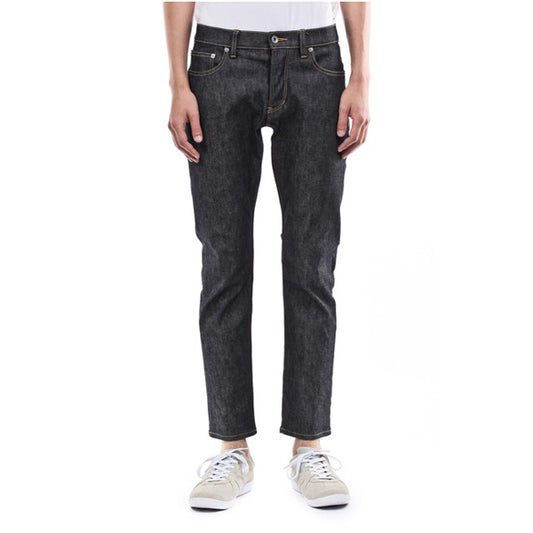 13ozムラ糸ストレッチデニム アンクルカットスーパースリム