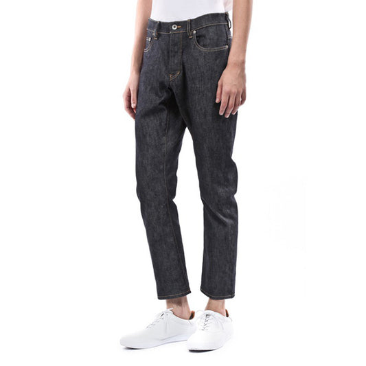 13ozムラ糸ストレッチデニム アンクルカットジョッパーズ