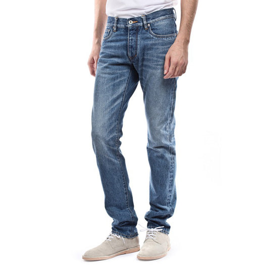 14ozピュアINDIセルヴィッチ スリムストレートヴィンテージ