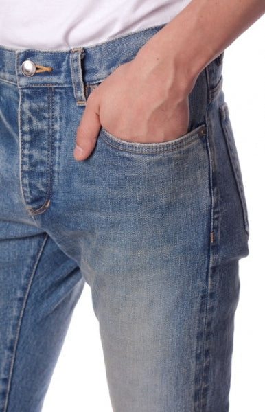 13.5ozセルヴィッチストレッチ スーパースリム ヴィンテージ