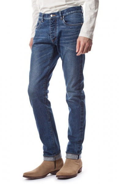 13,5ozセルヴィッチデニム スーパースリム ヴィンテージ