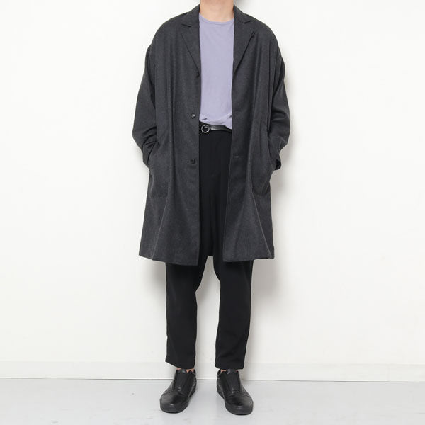 SHIRT COAT WOOL SOFT SERGE