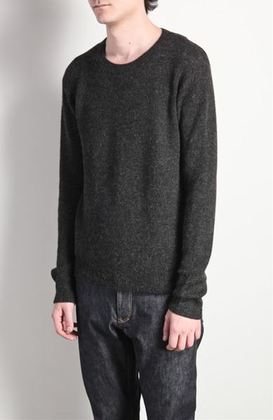 ベビーアルパカ クルーネックプルオーバー