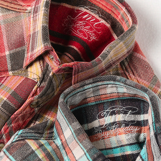 L/SL PREMIUM CHECK SHIRT