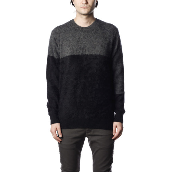 ラクーンファー クルーネックプルオーバー