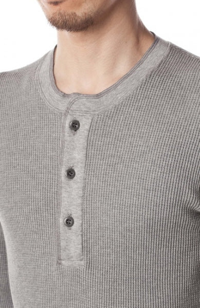スヴィンワッフル ヘンリーネックL/S
