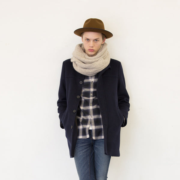 FOUR MIX ケーブル編み スヌード