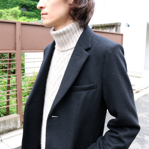 FOUR MIX ケーブル編み タートルネック