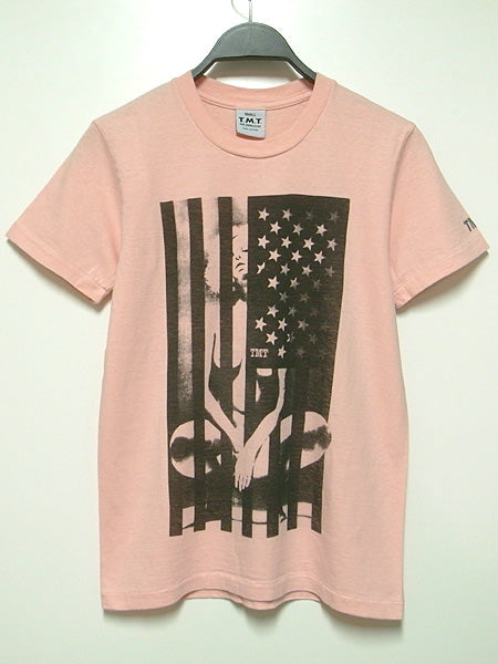 S/S ラフィー天竺TEE (FLAG NUDE GIRL)