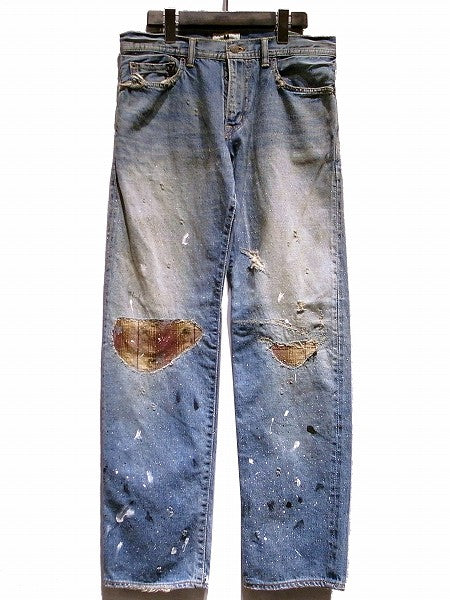 vintage style XXX denim pants
