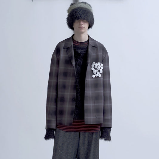 SHAGGY KNIT PULLOVER