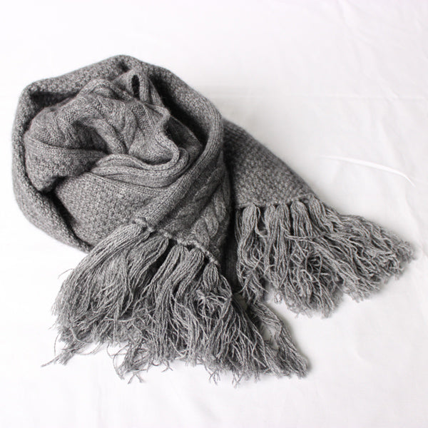 RACOON MIX フリンジマフラー