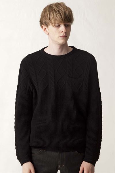 アランニット クルーネック