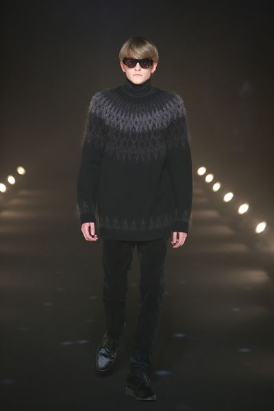 CREW NECK PULLOVER KNIT NORDIC