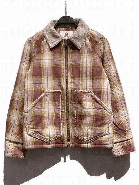original hazy star check lunch jacket