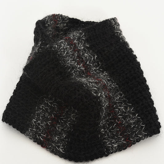 SNOOD MOHAIR MIX BORDER